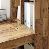 thumbnail of Bureau Bois Ancien 122 x 67 x 145 cm Bois d'ingénierie Modèle Titan Prime
