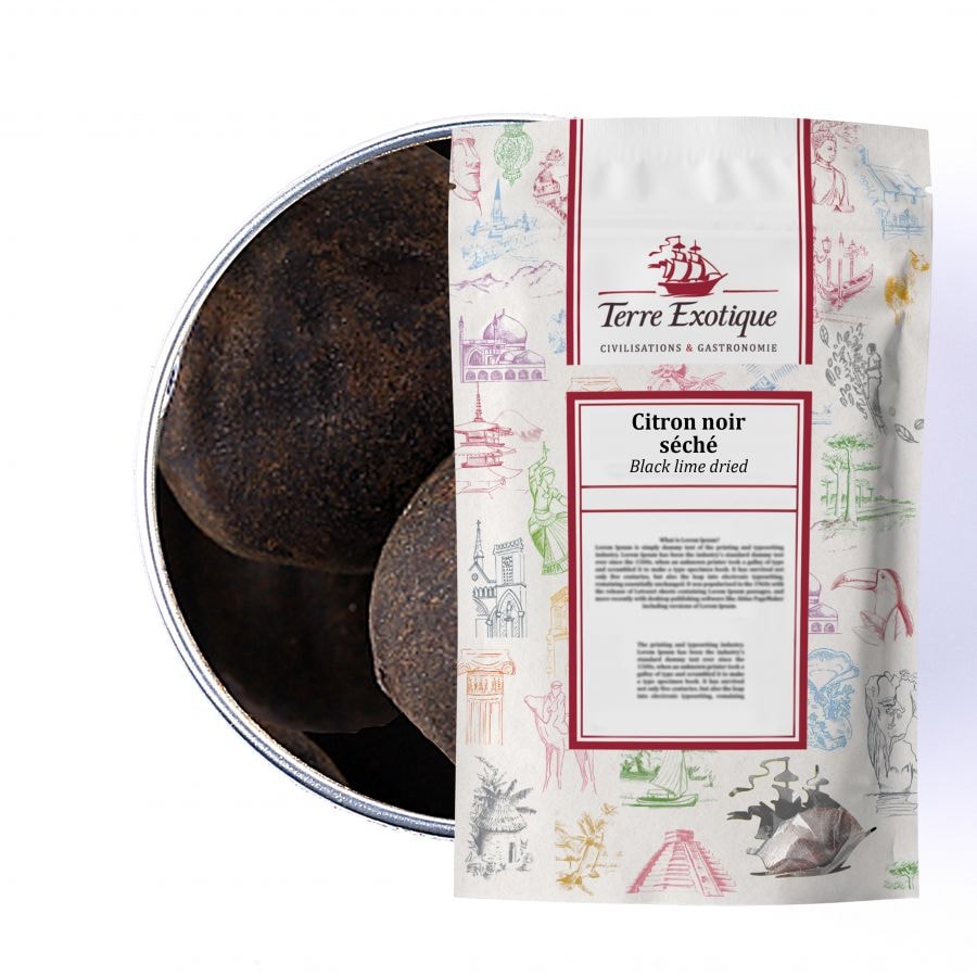 TERRE EXOTIQUE Citron noir séché 100 g