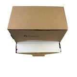 thumbnail of Pomebio Papieren Rietjes - Wit - 6x195 mm - Dispenserbox  500 stuks