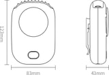 thumbnail of Ventilateur Portable Ultra Silencieux USB, Grande Autonomie, 3 Vitesses, Léger Rose YONIS
