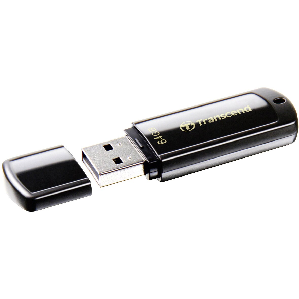 Transcend JetFlash? 350 USB-Stick 64 GB Schwarz TS64GJF350 USB 2.0