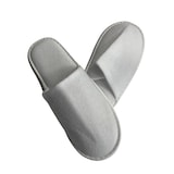 thumbnail of Zapatillas para hotel " DELUXE" de Algodón y suela de Eva.  Zapatillas de baño para hoteles alta calidad. 180gr. 100 pares/caja