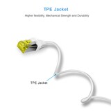 thumbnail of Helos ultra flex Patchkabel S/FTP Cat 6a TPE gelb 0,5m