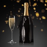 thumbnail of Aktiv Champagnerkühler Motiv "Black" von Vacu Vin - A