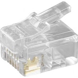 thumbnail of 10 Stk. Goobay RJ12 Stecker Flachkabel 50251
