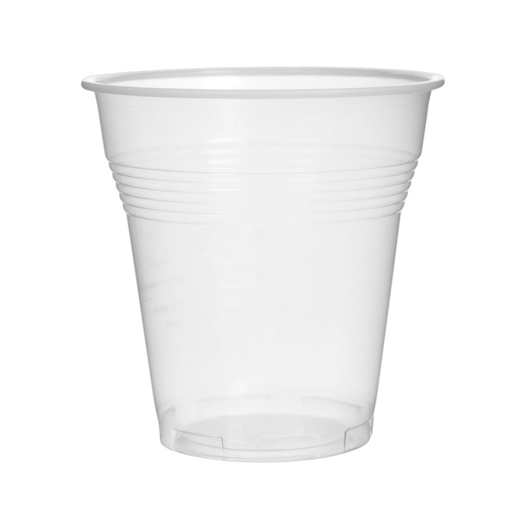 MONOUSO - Bicchiere di Plastica PS Vending Trasparente 160 ml (100 Pezzi)