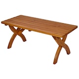 thumbnail of METRO PROFESSIONAL Biertafelset 3-delig Rainbach, grenenhout, 2 bierbanken 180 x 62 cm, 1 biertafel 180 x 80 cm, bruin