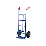 thumbnail of Steekwagen, met veiligheidshandgrepen, staal, blauw, laadvermogen 200 kg