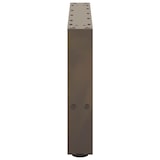 thumbnail of vidaXL Couchtischbeine Naturstahl 2 Stk. 50x(30-31) cm Stahl