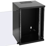 thumbnail of HMF 63409-02 Serverschrank 10 Zoll, 9 HE, 31,2 x 30 x 46 cm, Schwarz