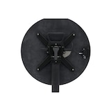 thumbnail of METRO PROFESSIONAL Gastro Klapptisch höhenverstellbar Massini, Alu, HPL Tischplatte, Steinoptik, Ø 60 x 75 - 110 cm, steingrau