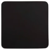 thumbnail of Plateau de table carré noir cerclage argent 60cm Montmartre - Oviala