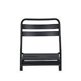 thumbnail of METRO Professional Chaise de terrasse BASALT, empilable, acier, gris foncé