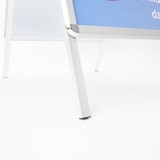 thumbnail of Danieli – Cavalletto Pubblicitario per Esterno bifacciali – Supporti Porta Cartelloni e Porta Poster in Alluminio con 2 Cornici a Scatto – A1