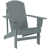 thumbnail of Outsunny - Adirondack Gartenstuhl - B97 x T72,5 x H93 cm - dunkelgrau
