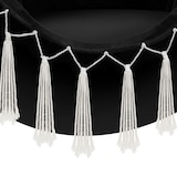 thumbnail of tectake Cadeira suspensa Malika, estilo boémio, capacidade de carga 150kg - Preto