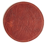 thumbnail of Served with Style - 78041 Chestnut - Onderzetter rond 10cm dubbel met enkel stiksel