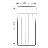 thumbnail of INTEX aufblasbare Campingmatratze 67x184x17 cm.
