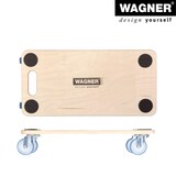 thumbnail of WAGNER Transporthilfe BIRKE Multiplex ANTIRUTSCHPUNKTE - 59 x 29 x 11 cm, Rollen Ø 75 mm soft, Tragkraft 200 kg-20112801