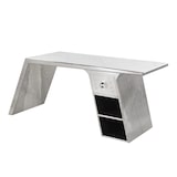 thumbnail of SIT Möbel Airman bureau, aluminium look met sierschroeven | B 175 x D 60 x H 75 cm | zilver | 81707-21 | Serie AIRMAN