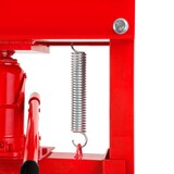 thumbnail of EBERTH Hydraulikpresse 12T hydraulisch, 8-fach verstellbar, 750 mm Arbeitshöhe, 430 mm Breite, 2 Auflagebacken