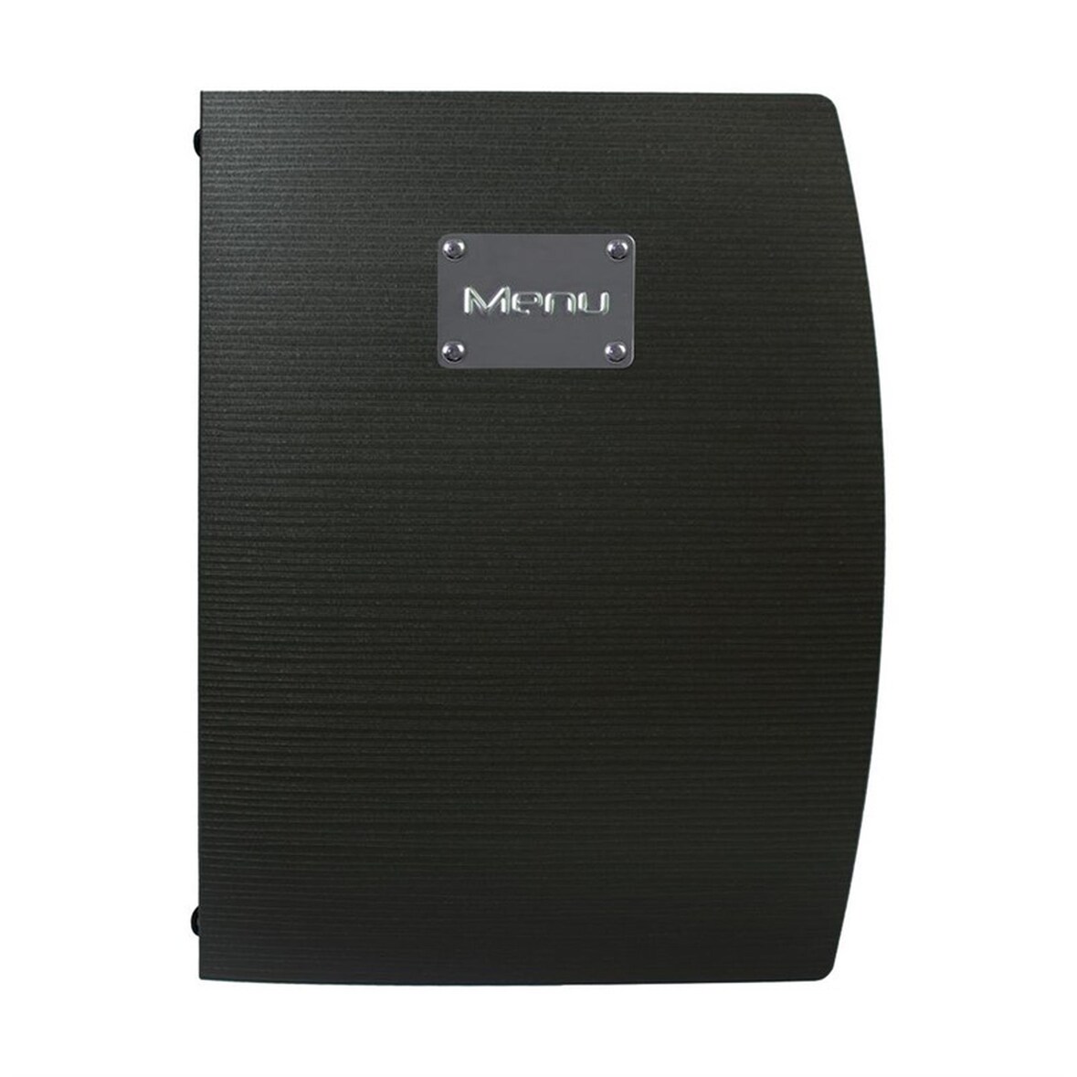 Securit Rio Menümappen A4 | schwarz | Kunststoff | 10 Speisekarten