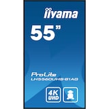 thumbnail of Iiyama LH5560UHS-B1AG IIYAMA 139.0cm(55") LH5560UHS-B1AG 16:9 3xHDMI+2xUSB VA retail (Speditionsversand)