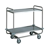 thumbnail of Carrello servizio 2 piani albergo inox 150 kg cm 110x60x100 RS0314