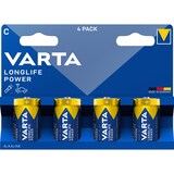 thumbnail of Varta Batterie Alkaline, Baby, C, LR14, 1.5V Longlife Power, Retail Blister (4-Pack)