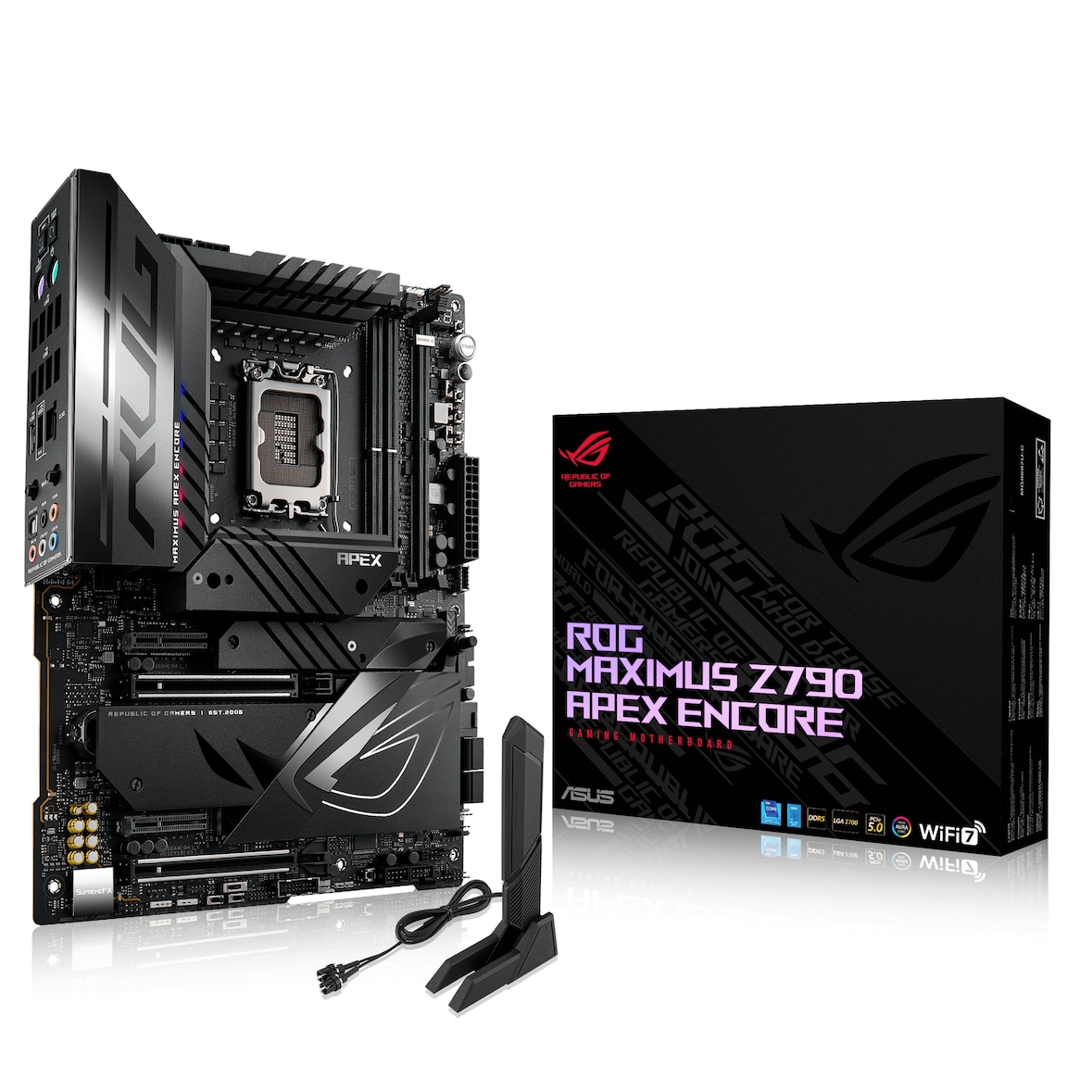 ASUS ROG MAXIMUS Z790 APEX ENCORE Gaming Mainboard Sockel Intel LGA1700