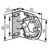 thumbnail of Somfy Flanschantriebslag 9410651