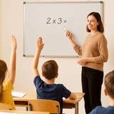 thumbnail of BRASQ Whiteboard 60×45 cm magnetisch – met accessoires set (markers, wisser, magneten) - Schoolbord – Wit