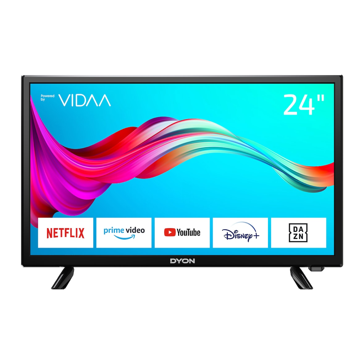 DYON Smart 24 VX  LED TV 24 Zoll (60 cm), 1366 x 768 HD, Hotelmodus, Smart Portal, Triple-Tuner, CI+