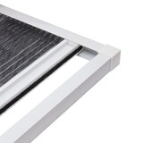 thumbnail of Fliegengitter Insektenschutz Dachfenster Plissee Alurahmen Bausatz,Farbe:weiß (RAL9010),Größe (Breite x Höhe):140 x 170 cm (Profile auf Maß)