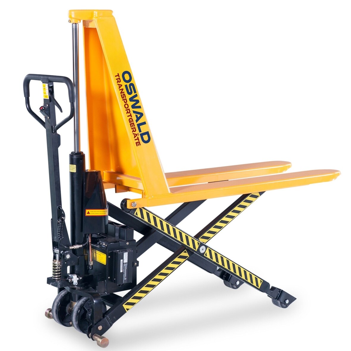 Elektrischer Scherenhubwagen SC1500E - 1500 kg, 830 mm Hub, 1150 mm Gabellänge