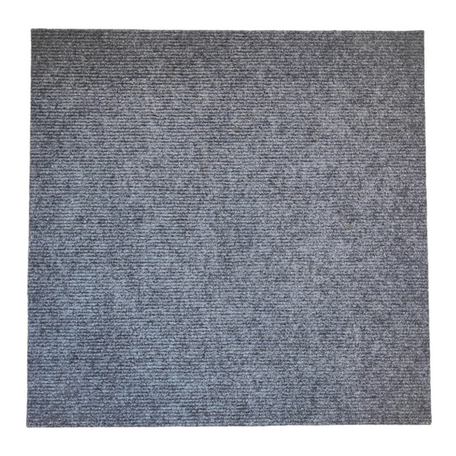Moqueta lavable adhesiva 50x50 gris asfalto // 100 uds - 25m² / hogar / oficina / comercio