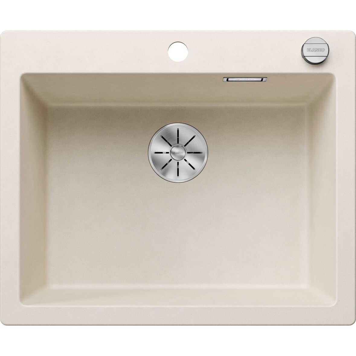 BLANCO PLEON 6 Einbauspüle SILGRANIT softweiß ab 60 cm Excenter