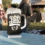 thumbnail of Securit® Silhouette Bier Tisch-Kreidetafel – Mit Kreidemarker – Aluminiumfuß