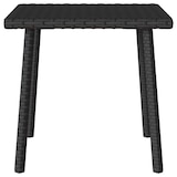 thumbnail of vidaXL Garten-Couchtisch Rechteckig Schwarz 40x40x37 cm Poly Rattan