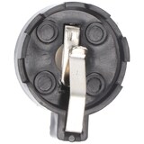 thumbnail of CR2012-CR2032 Knopfzellenhalter - max. 20 mm, Schwarz, Printmontage, horizontal (2-Pin) (Kunststoff)