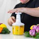 thumbnail of Kleva Sumo Chopper, Zerkleinerer, multifunktions Küchenhelfer, Schneebesen, manuell, 350ml, spülmaschinengeeignet