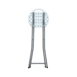 thumbnail of Taburete Plegable Alto Blanco 30x76cm 7house