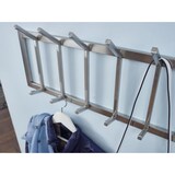 thumbnail of Wandgarderobe FineBuy Garderobe Metall 65 cm Silber Flur Hakenleiste Paneel