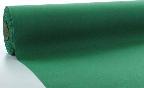 Mank Tischdeckenrolle aus Airlaid - Uni Basic Dunkelgrün, 120 cm x 40 m , 1 Stück - stoffähnlich Tischdecke Tischtuch