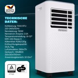 thumbnail of MONZANA® Mobile Klimaanlage 7000BTU 4in1 24h Timer