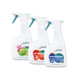 thumbnail of HAKA Set Trio 500ml Badreiniger 500ml Küchenreiniger 500ml Glasreiniger