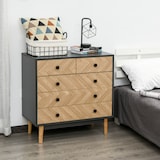 thumbnail of Cassettiera per Camera da Letto in Legno Stile Vintage Industriale
