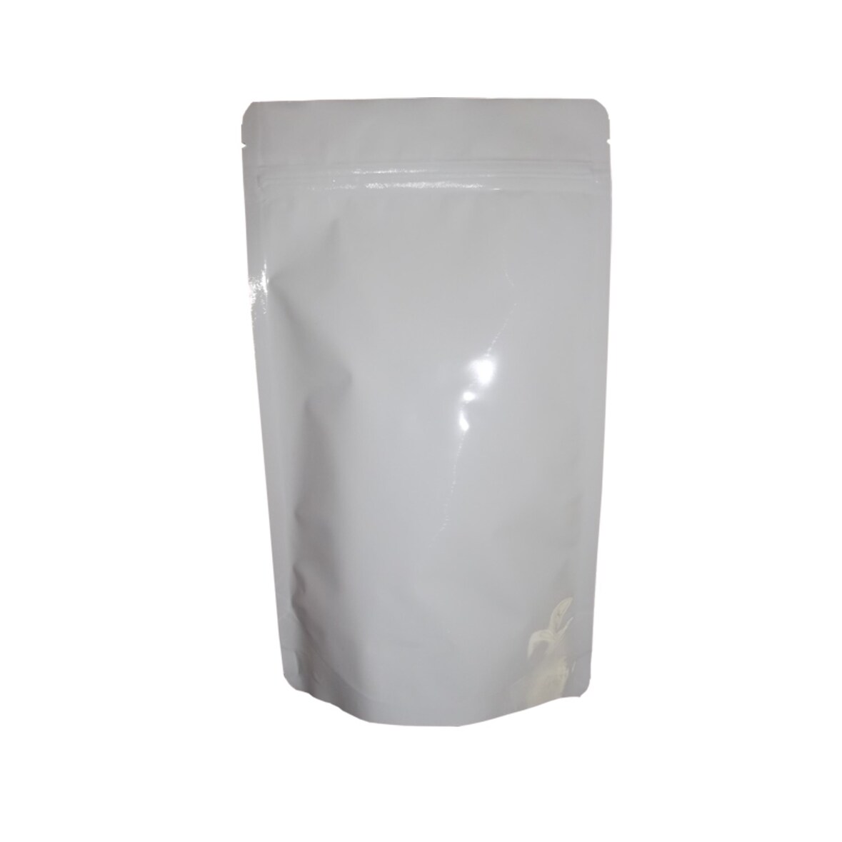 500x Standbodenbeutel PET weiß glänzend 180x290x90mm 1000ml