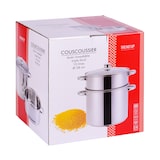 thumbnail of Couscoussier inox 28 cm 15 litres -  1500.00 cl Argent / Métallique Autre forme Acier Inoxydable (inox  Table Passion 28.00x22.00 cm