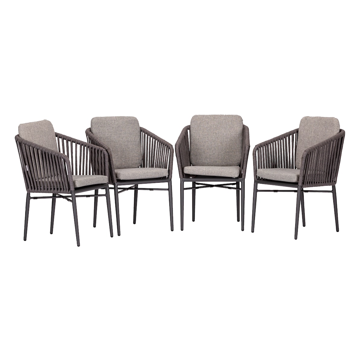 acamp Manhattan Stapelsessel 4er-Set